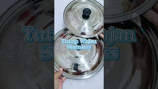 Tutup Wajan Stainless Steel Anti Karat reviewproduk stainlesssteel [upl. by Nisa]