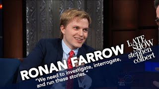 Ronan Farrow Faced Intimidation While Exposing Harvey Weinstein [upl. by Annua]