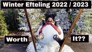 Winter Efteling 20222023 in the Netherlands Was it as magical as we hoped [upl. by Garmaise]