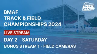 British Masters Athletics Track amp Field Championships 2024  Saturday  BONUS STREAM 1  Field [upl. by Cheslie]