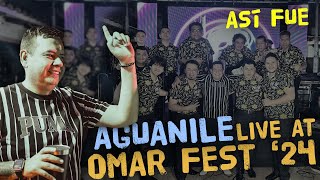 Así Fue Live at OmarFest 24  Aguanile Orquesta [upl. by Ellenrahc]