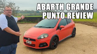 Abarth Grande Punto Review  Full detailed review walkaround interior exterior exhaust amp driving [upl. by Emerej]