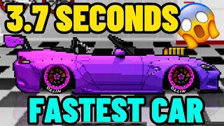 NEW FASTEST CAR 2023  Pixel Car Racer 37 Seconds [upl. by Giustino]