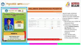 Tutorial Sinkronisasi Peserta O2SN Tahun 2024  Wajib Setelah Finalisasi [upl. by Enialem]