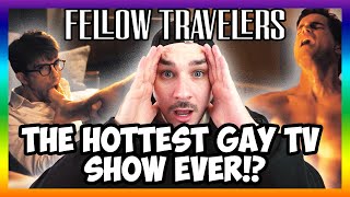 FELLOW TRAVELERS EP1 REACTION  Is this the HOTTEST Gay TV show ever 🥵🏳️‍🌈🦶🏼 fellowtravelers [upl. by Ahsaeym]