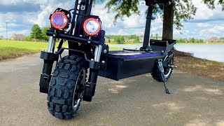 50 MPH Outstorm Maxx Pro Electric Scooter [upl. by Kcirderfla]