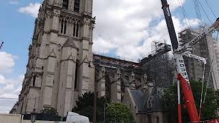 NotreDame de Paris Reconstruction after 2019 Fire [upl. by Meta]