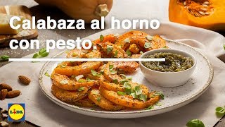 Calabaza al Horno con Pesto 🍛🍴 Recetas con Calabaza  Lidl España [upl. by Rie]