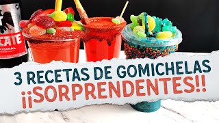 🍺 Cómo PREPARAR Gomichelas 3 Recetas  Micheladas con Gomitas [upl. by Ellga576]