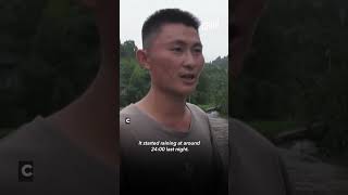 Watch  Chinese Rescuers Come To Aid Of FloodTrapped Residents [upl. by Neelia844]