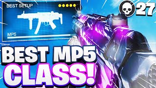 the BEST quotMP5quot CLASS SETUP in WARZONEModern Warfare Warzone [upl. by Anrev]