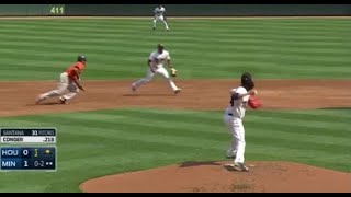 MLB Best 2nd Base Pickoffs [upl. by Nadab]