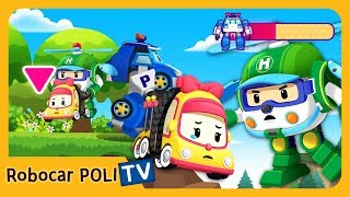 POLI Game  We should call the rescue team  for Kids  Robocar POLI [upl. by Aenyl]