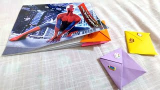 Origami Bookmark  Easy Step By Step [upl. by Annauqaj758]