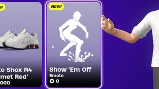 Fortnite NEW FREE EMOTE FOR NIKE SHOES [upl. by Daggna]