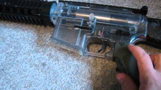 Clear plastic airsoft DSG [upl. by Nnairol]