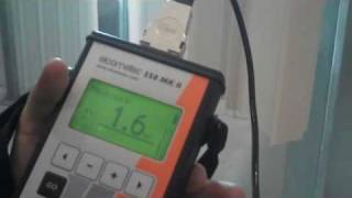 Elcometer 550 Uncured Powder Thickness Gauge [upl. by Harmon]