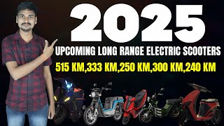 500 KM Range  Top 5 Upcoming Long Range Electric Scooter in India 2025  EV Bro [upl. by Ahsya]