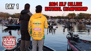 2024 MLF College Fishing National Championship Day 1 Lake Toho [upl. by Gombach]