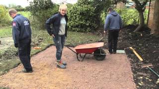 DIY How to lay paving slabs patio  with Philippa Tuttiett [upl. by Loralee]