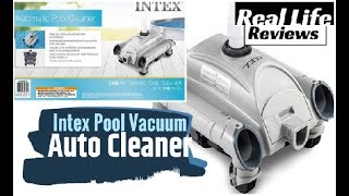 Intex Auto Pool Cleaner Pool Vac Real Life Review revisited [upl. by Aivle]