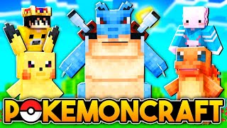 SENİ SEÇTİM POKEMON  PokemonCraft  Minecraft  Bölüm 1 [upl. by Otrebire371]