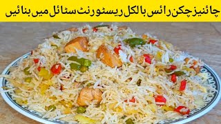 Chicken Chinese Rice Recipe l چکن چائنیز رائس l Chinese Rice l [upl. by Chrissy973]