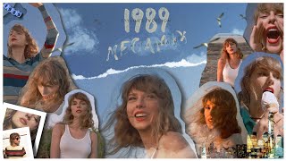 Taylor Swift  1989 FULL ALBUM MEGAMIX Taylors Version by ⋆ Successful Moonlight ⋆ [upl. by Nava972]