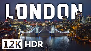 Unveiling LONDON in HDR  12K Video Ultra HD Visuals with Dolby Vision 240 FPS [upl. by Katushka509]