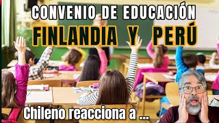 FINLANDIA y PERÚ convenio por la Educación pedagogia escuelas profesor education finland [upl. by Murdoch]