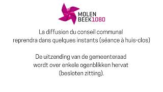 Conseil communal Molenbeek 21022024 Live Streaming van de gemeenteraad [upl. by Primrose]