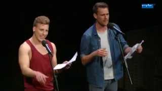 Poetry Slam Meisterschaft 2014 quotSlamdog Millionairequot 2131 [upl. by Yvette432]