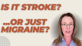 Stroke Symptoms and Migraine 3 Things You Need to Know to Stay Safe [upl. by Polloch]