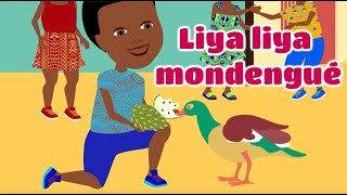 Liya liya mondengué  Chanson africaine pour les enfants avec paroles [upl. by Doomham]