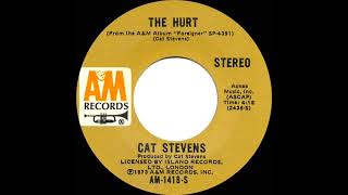 1973 HITS ARCHIVE The Hurt  Cat Stevens stereo 45 [upl. by Eyt]