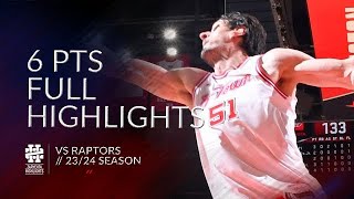 Boban Marjanovic 6 pts Full Highlights vs Raptors 2324 season [upl. by Dugaid]