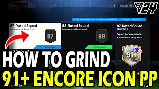 How to Grind 91 Encore Icon Player Pick SBC for FREE in EA FC 24 Ultimate Team [upl. by Maureene]