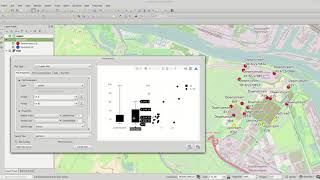 D3 plot interaction in QGIS [upl. by Nawotna573]