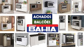 CASAS BAHIA BALCÕES DE COZINHA PARA FORNO ELÉTRICO MICROONDAS E COOKTOP PREÇOS E OFERTAS  2HS [upl. by Repsihw550]