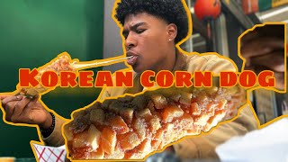 KOREAN CORN DOG BUT CINEMATIC [upl. by Nilram]