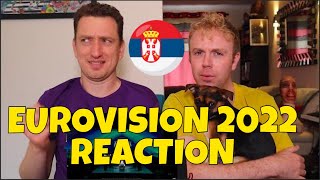 SERBIA EUROVISION 2022 REACTION  Konstrakta  In Corpore Sano [upl. by Enreval]