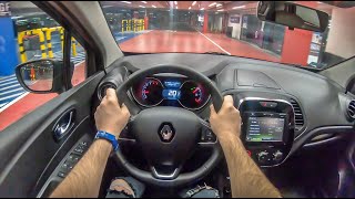 Renault Captur Crossover Facelifting Night  4K POV Test Drive 202 Joe Black [upl. by Enilrek]