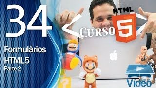 Curso de HTML5  34  Formulários em HTML5 parte 2  by Gustavo Guanabara [upl. by Letsirc]