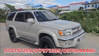 លក់5900TOYOTA 4RUNNER ឆ្នាំ98 V6 ប៉ុងពី ឯកសារគ្រប់ 0707972590179733950975044486 [upl. by Lehet]