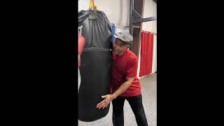 VIDEO OF GEORGE FOREMAN TRAINING TO COME BACK AT AGE 74 [upl. by Un]