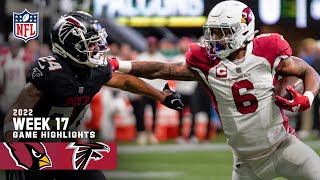 Arizona Cardinals vs Atlanta Falcons  2022 Week 17 Game Highlights [upl. by Ardnazil834]