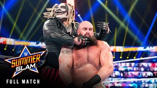 FULL MATCH — Strowman vs Wyatt — Universal Title Falls Count Anywhere Match SummerSlam 2020 [upl. by Chader626]