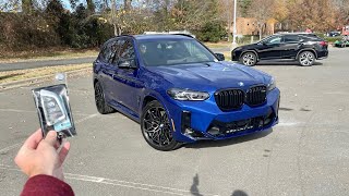 2024 BMW X3M Competition Start Up Exhaust Test Drive Walkaround POV and Review [upl. by Ekyt]