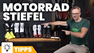 Alles was Du über Motorradstiefel wissen solltest [upl. by Tades]