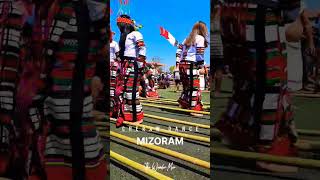 CHERAW DANCE traditional dance of Mizoram🇮🇳 mizoram mizoreels mizoramtourism incredibleindia [upl. by Gemoets]